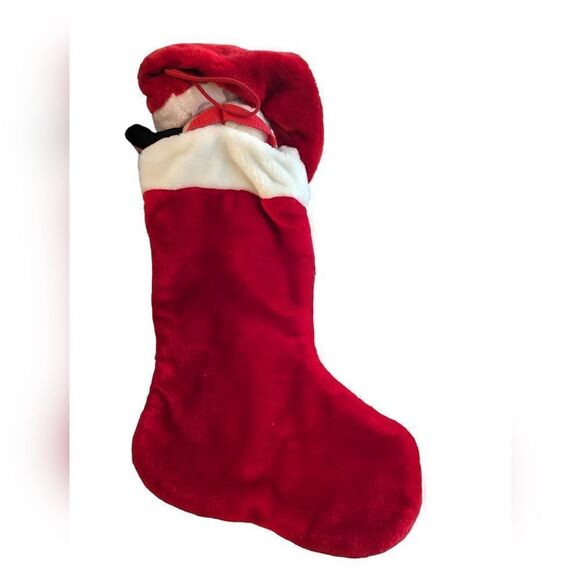 Disney 101‎ Dalmatians vintage fuzzy holiday stocking - Picture 2 of 6